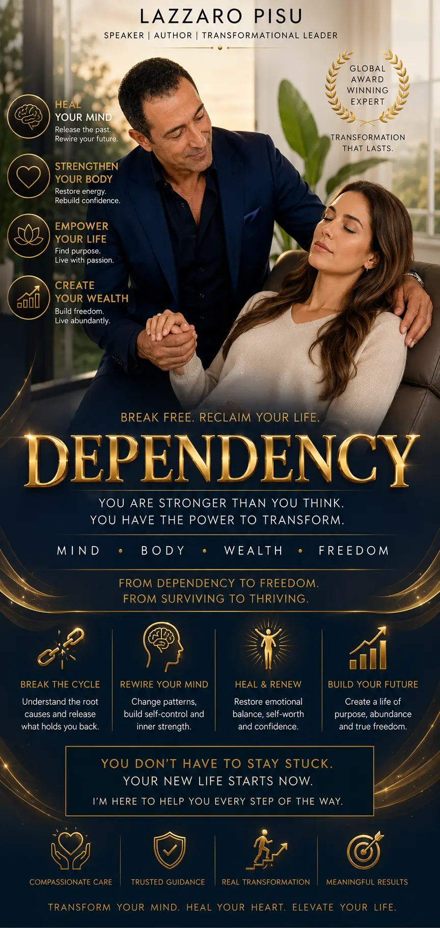 Help and Dependency Recovery-therapist Lazzaro Pisu