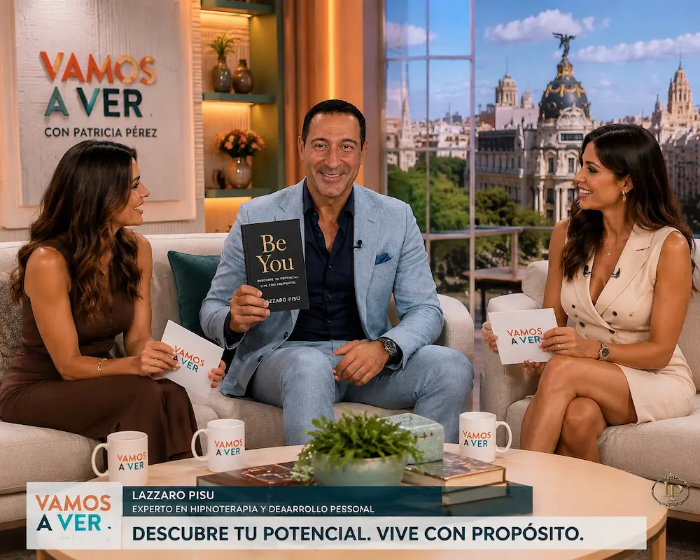 Lazzaro Pisu book writer - Be You- Espanola
