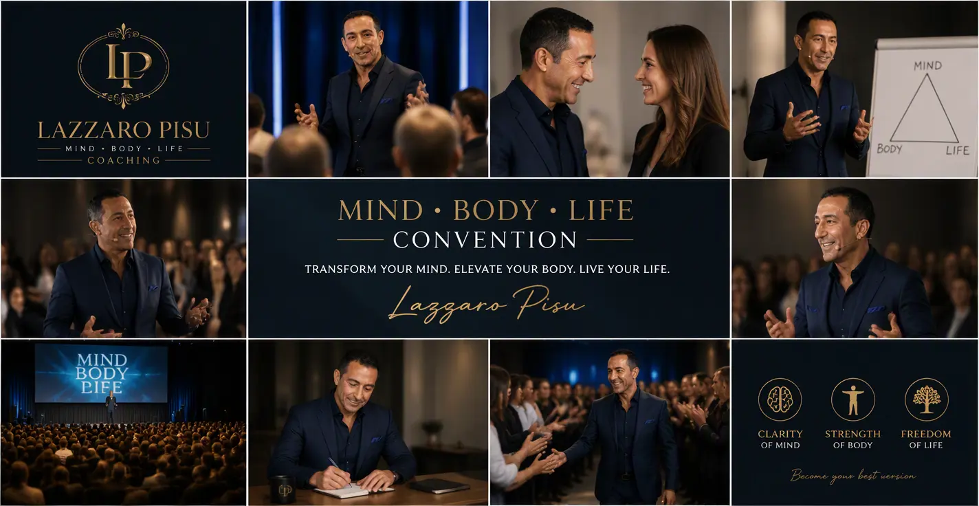 Lazzaro Pisu Speaker at the Mind-Body - Convention