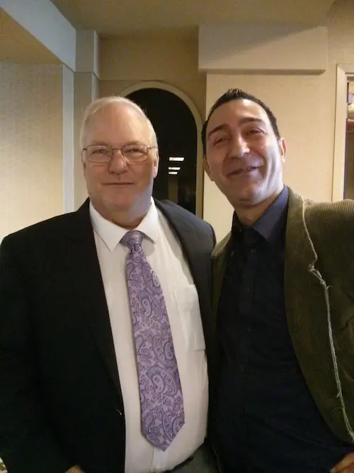 Lazzaro Pisu and Don Mottin