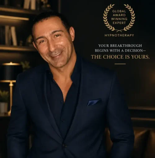 Portrait of hypnotherapist and life coach Lazzaro Pisu in Vancouver, British Columbia